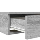 Sengeskuffer Grå Sonoma 100 x 36,5 x 16,5 cm Konstrueret træ