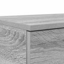 Sengeskuffer Grå Sonoma 100 x 36,5 x 16,5 cm Konstrueret træ