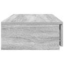 Sengeskuffer Grå Sonoma 100 x 36,5 x 16,5 cm Konstrueret træ