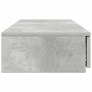 Sengeskuffer Beton Grå 120 x 36,5 x 16,5 cm Konstrueret træ