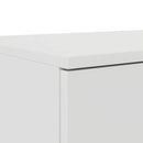 Sengeskuffer Hvid 150 x 36,5 x 16,5 cm Konstrueret træ