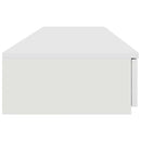 Sengeskuffer Hvid 150 x 36,5 x 16,5 cm Konstrueret træ