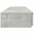 Sengeskuffer Beton Grå 150 x 36,5 x 16,5 cm Konstrueret træ