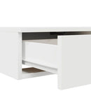 Sengeskuffer Hvid 75 x 36,5 x 16,5 cm Konstrueret træ