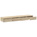 Sengeskuffer Sonoma eg 160 x 36,5 x 16,5 cm Konstrueret træ