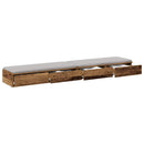 Sengeskuffer Gammelt træ 180 x 36,5 x 16,5 cm Konstrueret træ