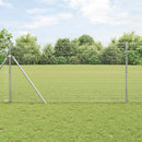 Svejset Trådhegn 2500 x 140 cm Sølv