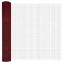 Svejset Trådhegn 1000 x 150 cm Rød