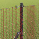 Svejset Trådhegn 2500 x 150 cm Rød
