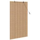 Rullegardin Naturlig og Brun 80 x 220 cm Bambus