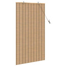 Rullegardin Naturlig og Brun 80 x 220 cm Bambus
