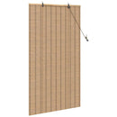 Rullegardin Naturlig og Brun 90 x 160 cm Bambus