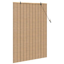 Rullegardin Naturlig og Brun 110 x 160 cm Bambus