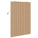 Rullegardin Naturlig og Brun 110 x 160 cm Bambus