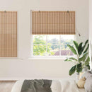 Rullegardin Naturlig og Brun 140 x 160 cm Bambus