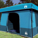 Camping Telt Sæt med tag 2 pcs Blå Taffeta og Stof