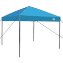 Camping Telt Sæt med tag 2 pcs Blå Taffeta og Stof
