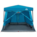 Camping Telt Sæt med tag 2 pcs Blå Taffeta og Stof