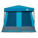 Camping Telt Sæt 2 stk. 5 personer Blå Taffeta og Stof