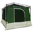Camping Telt Sæt med tag 2 pcs Grøn Taffeta og Stof