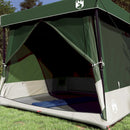 Camping Telt Sæt 2 stk. 5 personer Grøn Taffeta og Stof
