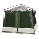 Camping Telt Sæt 2 stk. 5 personer Grøn Taffeta og Stof