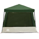 Camping Telt Sæt 2 stk. 5 personer Grøn Taffeta og Stof