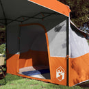Camping Telt Sæt med tag 2 pcs Orange Taffeta og Stof