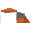Camping Telt Sæt med tag 2 pcs Orange Taffeta og Stof