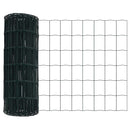 Euro Hejn Grøn 0,8 x 10 m PVC-belagt jern