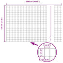 Euro Hejn Grøn 1,2 x 25 m PVC-belagt jern