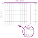Euro Hejn Grøn 0,6 x 25 m PVC-belagt jern