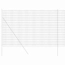 Euro Hejn Grå 1,5 x 10 m PVC-belagt jern