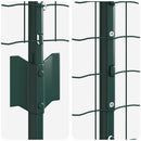 Svejset Trådhegn 10 x 1 m (B x H) PVC-belagt stål Grøn Mesh