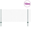 Svejset Trådhegn 10 x 1 m (B x H) PVC-belagt stål Grøn Mesh