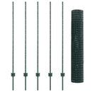 Svejset Trådhegn 10 x 1,4 m (B x H) PVC-belagt stål Grøn Mesh