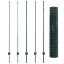 Svejset Trådhegn 10 x 1,6 m (B x H) PVC-belagt stål Grøn Mesh