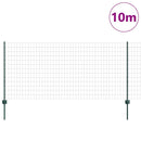 Svejset Trådhegn 10 x 1 m (B x H) PVC-belagt stål Grøn Mesh