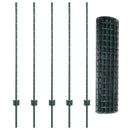 Svejset Trådhegn 10 x 1,2 m (B x H) PVC-belagt stål Grøn Mesh