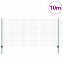 Svejset Trådhegn 10 x 1,2 m (B x H) PVC-belagt stål Grøn Mesh