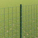 Svejset Trådhegn 10 x 1,5 m (B x H) PVC-belagt stål Grøn Mesh