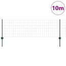 Svejset Trådhegn 10 x 0,6 m (B x H) PVC-belagt stål Grøn Mesh