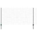 Svejset Trådhegn 10 x 1,2 m (B x H) PVC-belagt stål Grøn Mesh