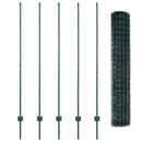 Svejset Trådhegn 10 x 1,6 m (B x H) PVC-belagt stål Grøn Mesh