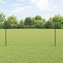 Eurohegn med stolpe 10 x 1 m PVC-belagt stål Grøn Mesh