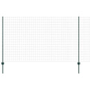 Eurohegn med stolpe 10 x 1,4 m PVC-belagt stål Grøn Mesh