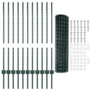 Svejset Trådhegn 25 x 1 m (B x H) PVC-belagt stål Grøn Mesh