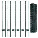 Svejset Trådhegn 25 x 1,2 m (B x H) PVC-belagt stål Grøn Mesh
