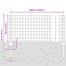 Svejset Trådhegn 50 x 0,6 m (B x H) PVC-belagt stål Grøn Mesh