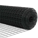 Svejset Trådhegn 10 x 1 m (B x H) PVC-belagt stål Grå Mesh